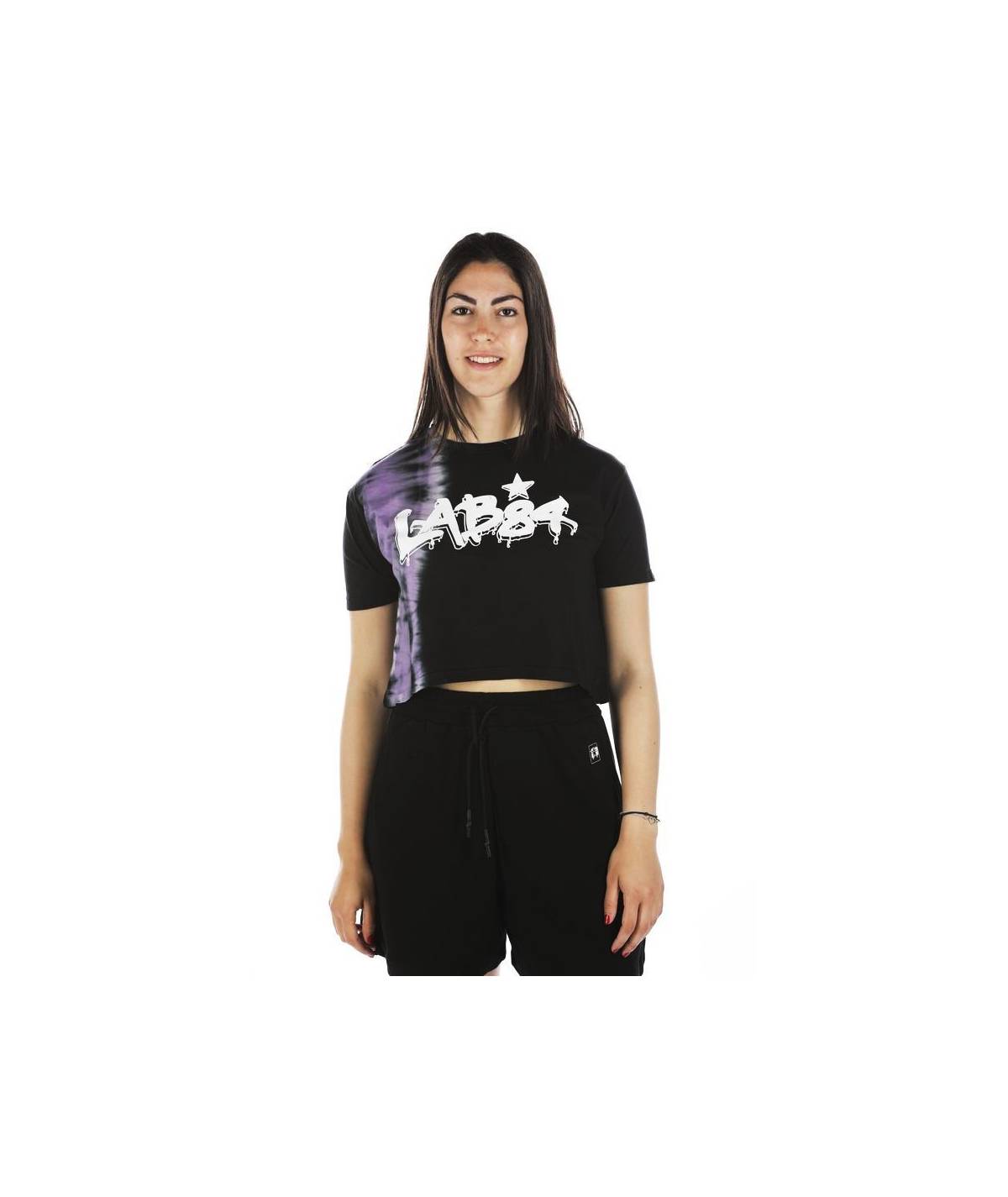 Lab84 T-SHIRT CROP TOP