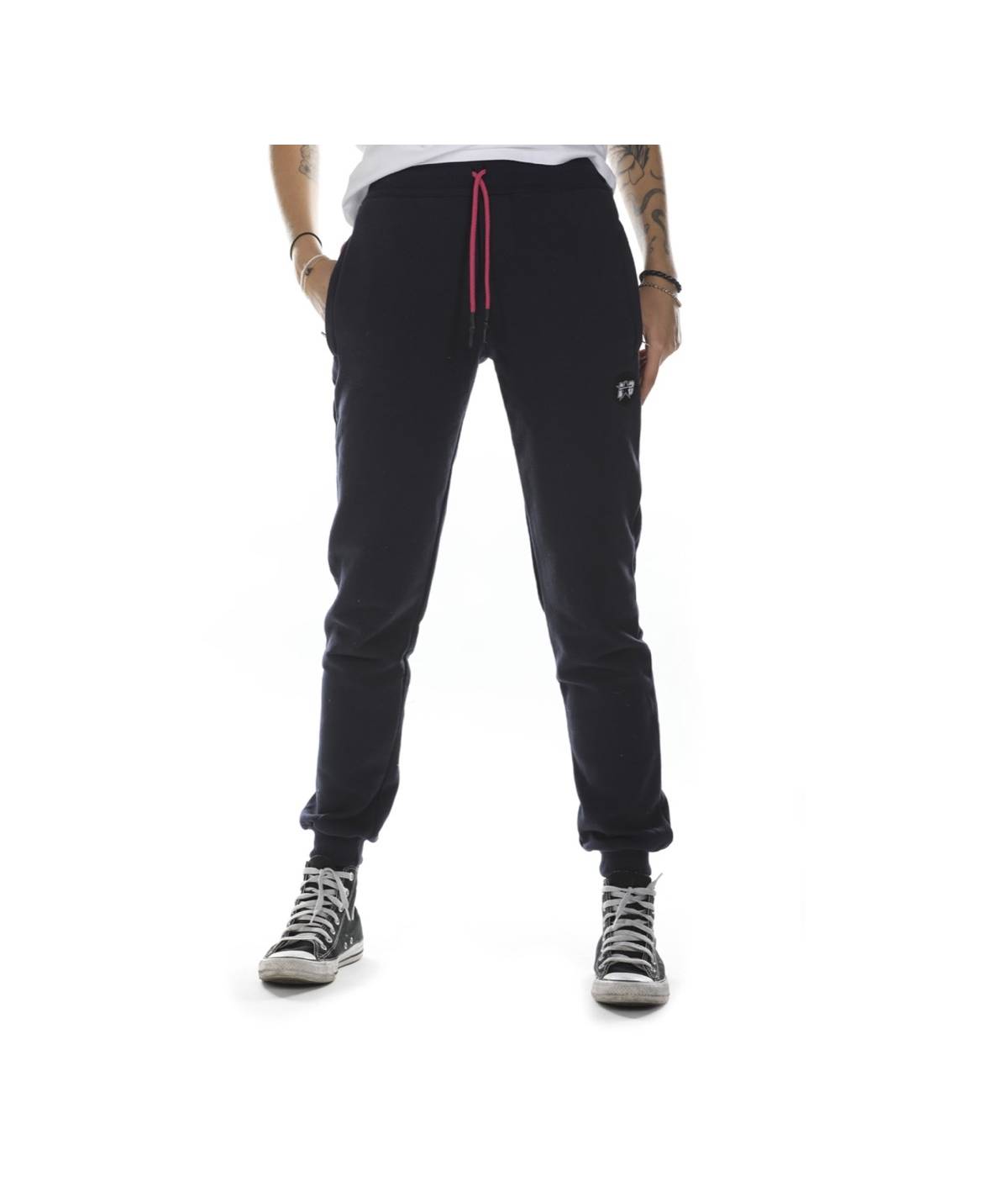 Lab84 PANTALONE ZIP FLUO