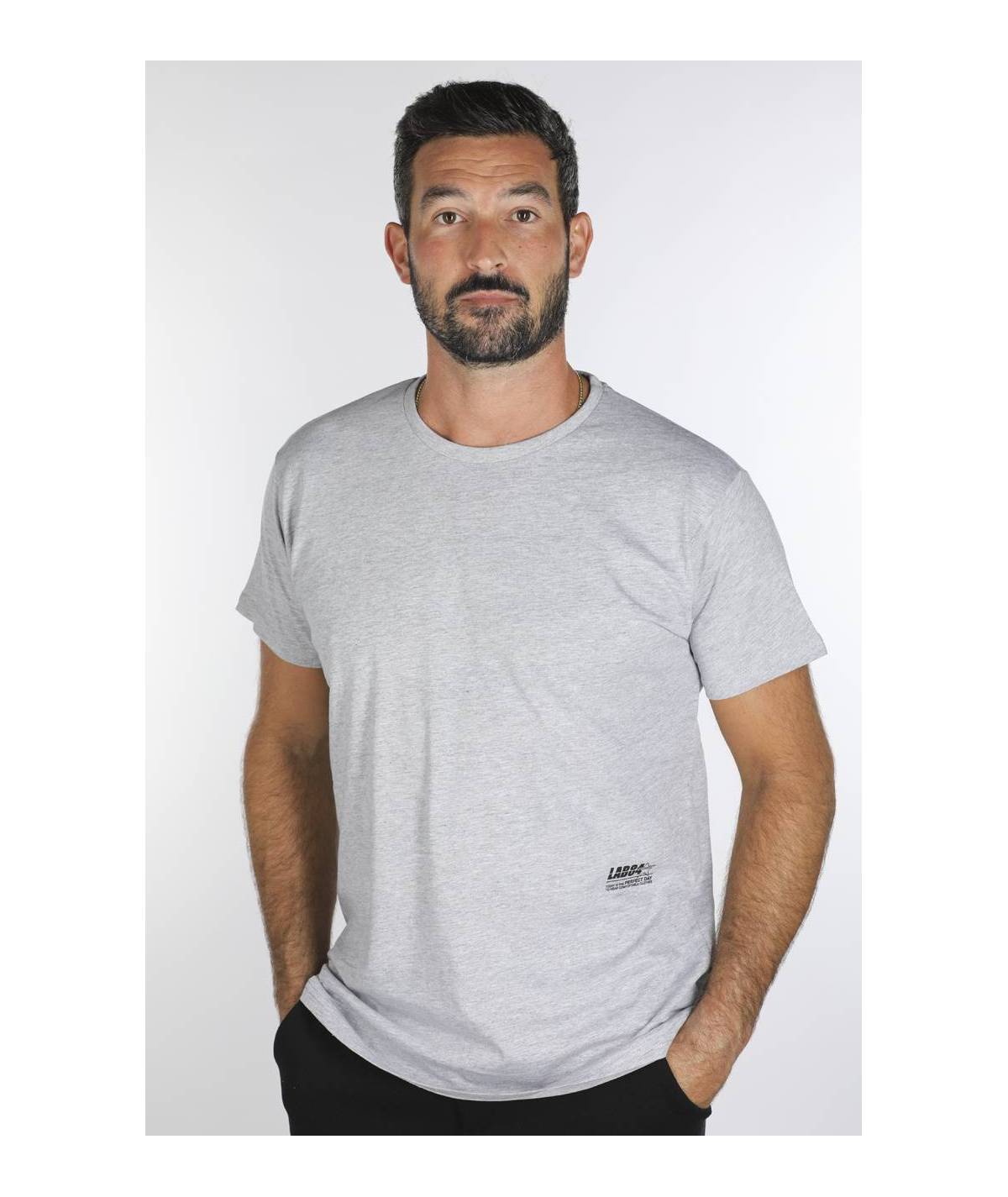 Lab84 T-SHIRT GIRO M/M PERFECT DAY